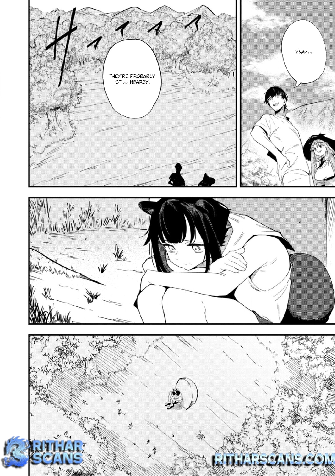 Saikyou Kyuutei Shinanyaku no Ossan, Tsuihousareta Hekichi de Musou Suru: Maboroshi to Natta Shuzoku no Bishoujo-tachi wo Sodatete Henkyou wo Kaitaku Chapter 11.3 page 10 - 