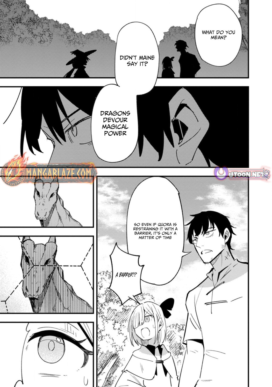 Saikyou Kyuutei Shinanyaku no Ossan, Tsuihousareta Hekichi de Musou Suru: Maboroshi to Natta Shuzoku no Bishoujo-tachi wo Sodatete Henkyou wo Kaitaku Chapter 11 page 26 - 