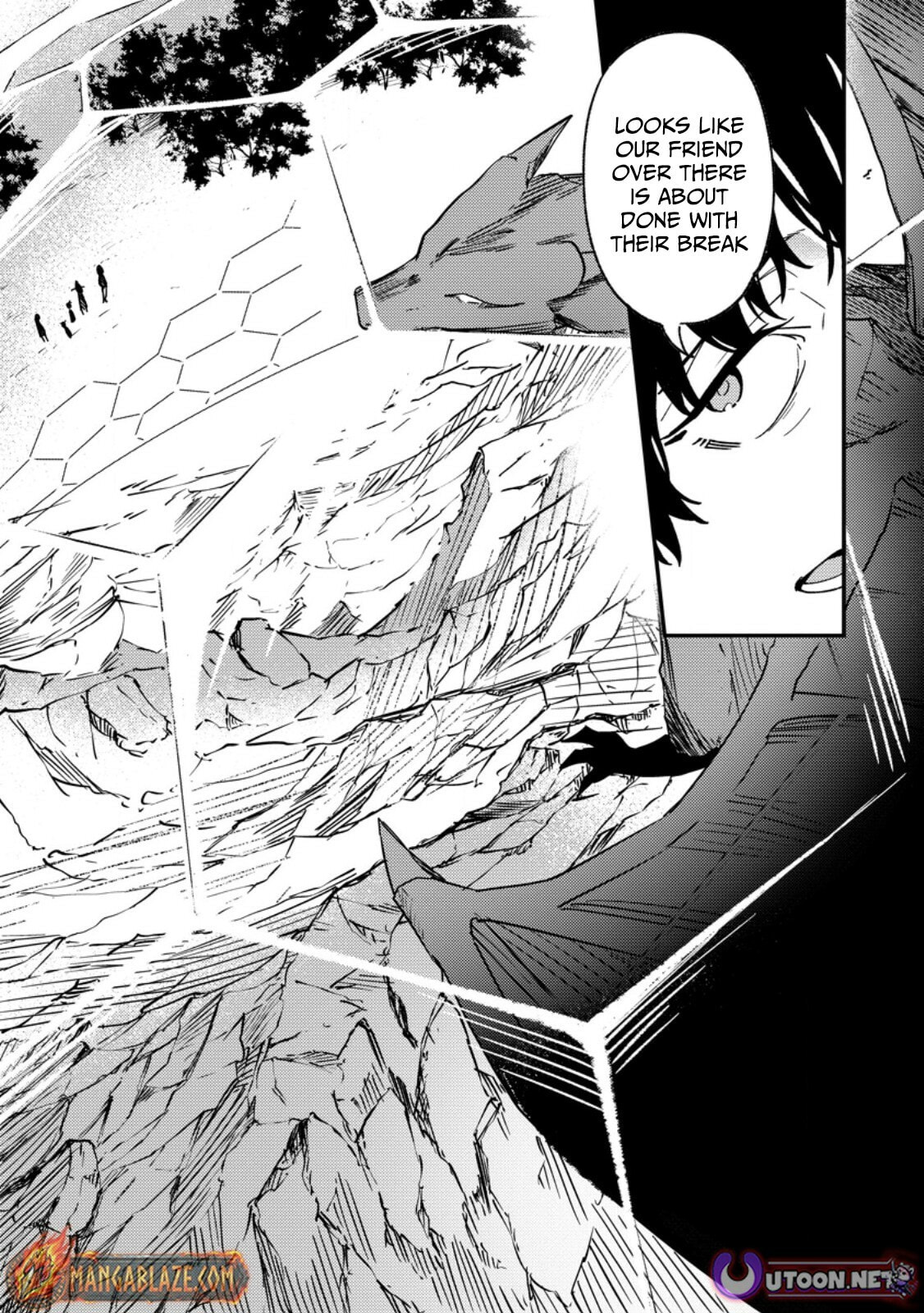 Saikyou Kyuutei Shinanyaku no Ossan, Tsuihousareta Hekichi de Musou Suru: Maboroshi to Natta Shuzoku no Bishoujo-tachi wo Sodatete Henkyou wo Kaitaku Chapter 12 page 6 - 