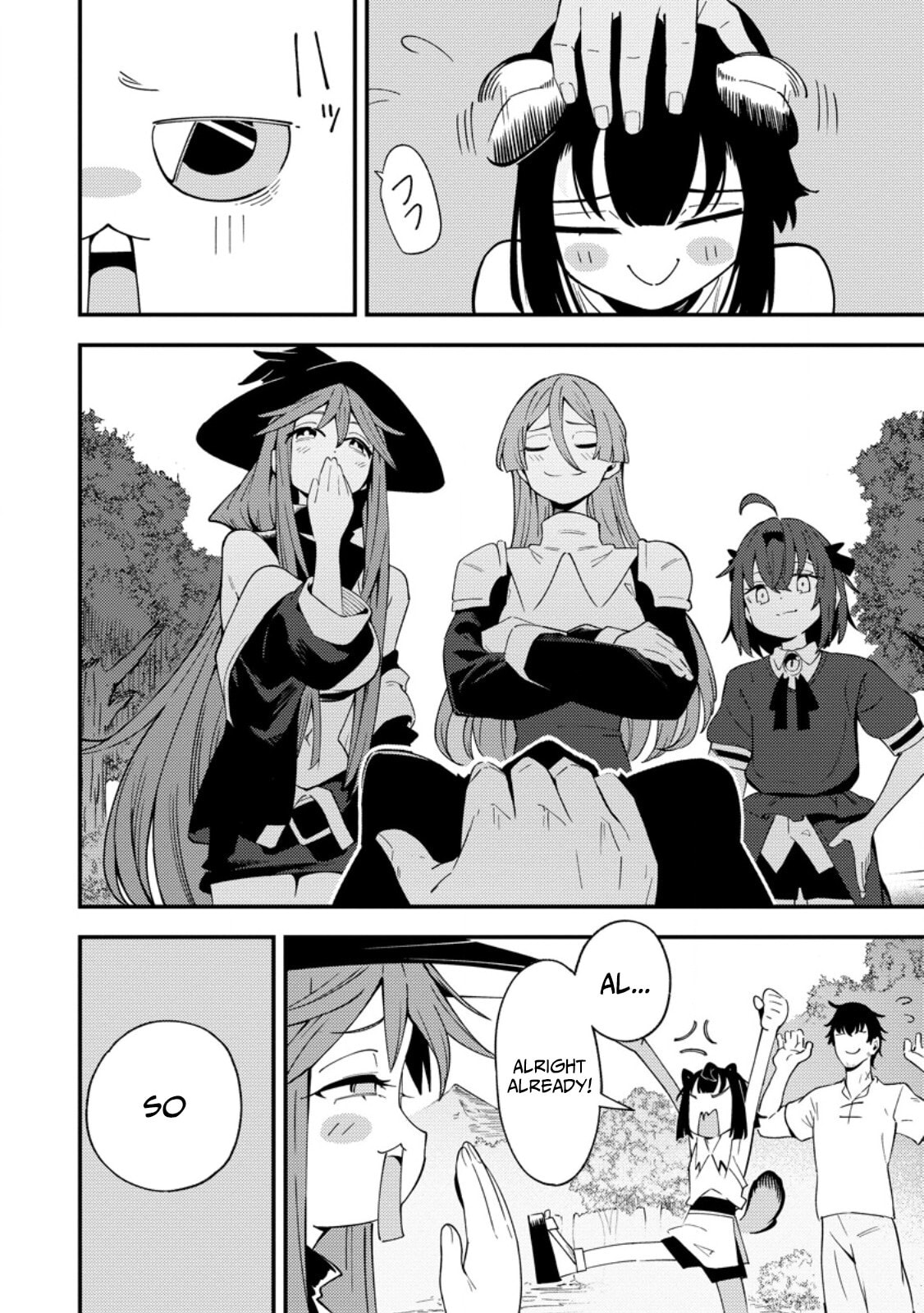 Saikyou Kyuutei Shinanyaku no Ossan, Tsuihousareta Hekichi de Musou Suru: Maboroshi to Natta Shuzoku no Bishoujo-tachi wo Sodatete Henkyou wo Kaitaku Chapter 13 page 13 - 