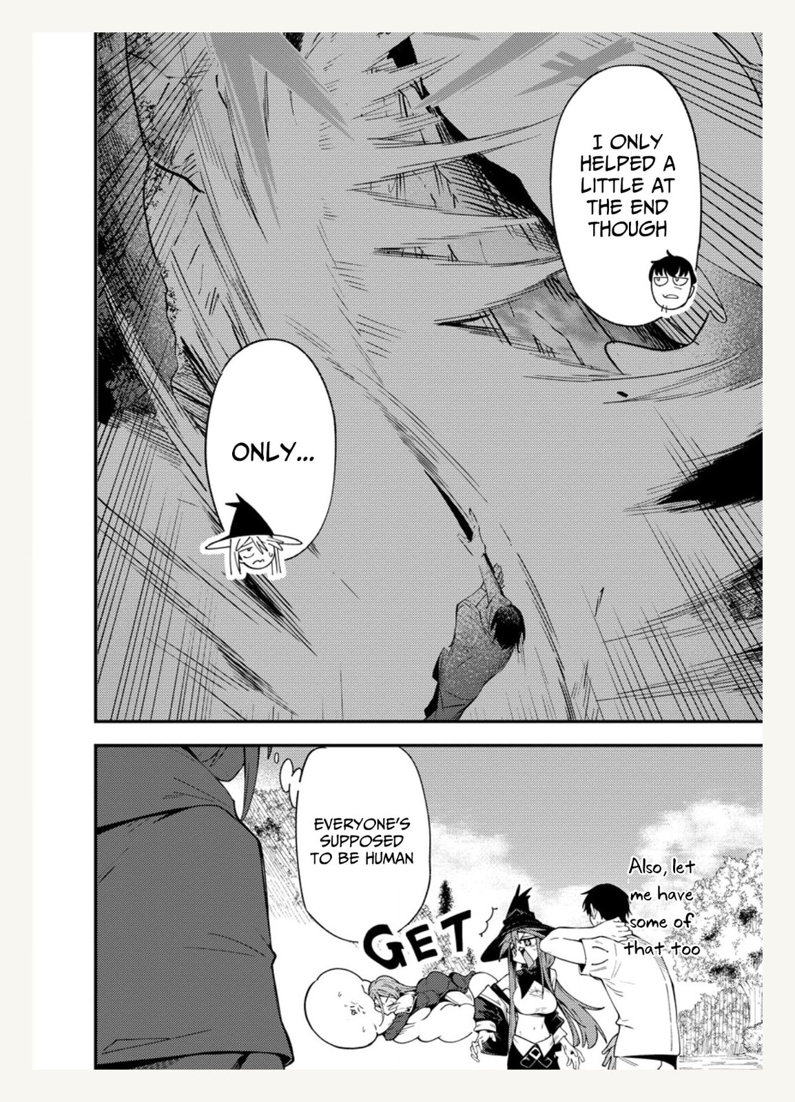 Saikyou Kyuutei Shinanyaku no Ossan, Tsuihousareta Hekichi de Musou Suru: Maboroshi to Natta Shuzoku no Bishoujo-tachi wo Sodatete Henkyou wo Kaitaku Chapter 13 page 3 - 