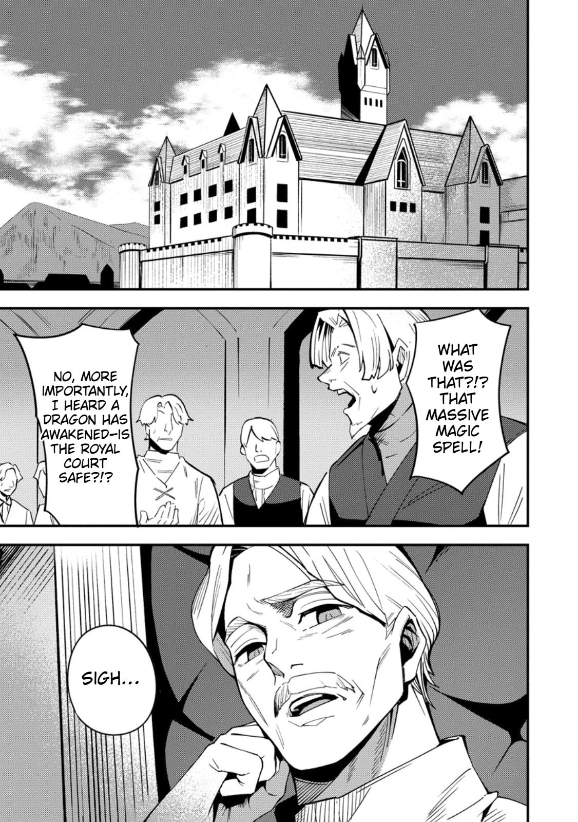 Saikyou Kyuutei Shinanyaku no Ossan, Tsuihousareta Hekichi de Musou Suru: Maboroshi to Natta Shuzoku no Bishoujo-tachi wo Sodatete Henkyou wo Kaitaku Chapter 14 page 2 - 