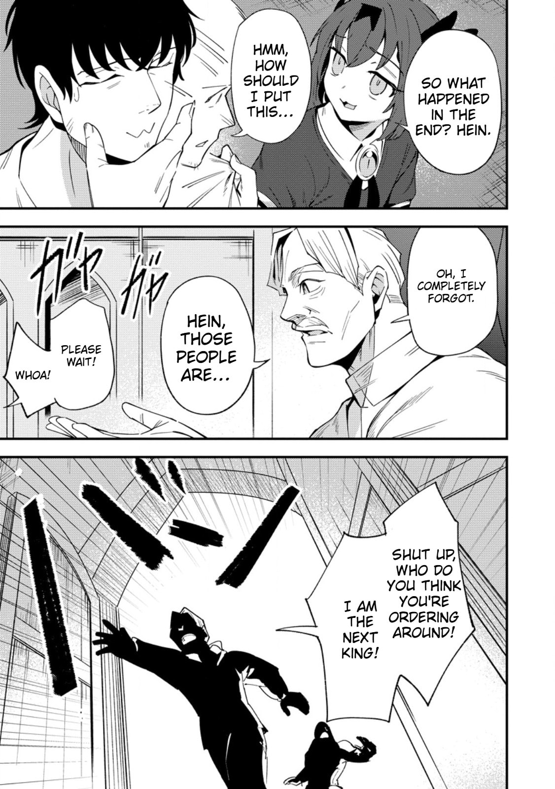Saikyou Kyuutei Shinanyaku no Ossan, Tsuihousareta Hekichi de Musou Suru: Maboroshi to Natta Shuzoku no Bishoujo-tachi wo Sodatete Henkyou wo Kaitaku Chapter 14 page 22 - 
