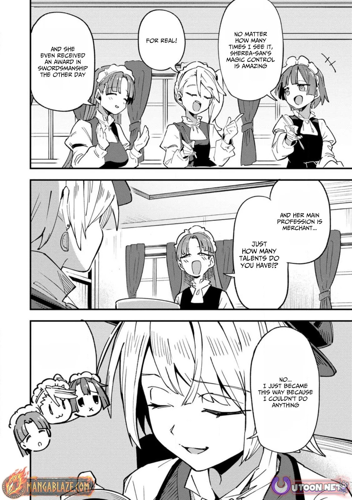 Saikyou Kyuutei Shinanyaku no Ossan, Tsuihousareta Hekichi de Musou Suru: Maboroshi to Natta Shuzoku no Bishoujo-tachi wo Sodatete Henkyou wo Kaitaku Chapter 16.1 page 11 - 