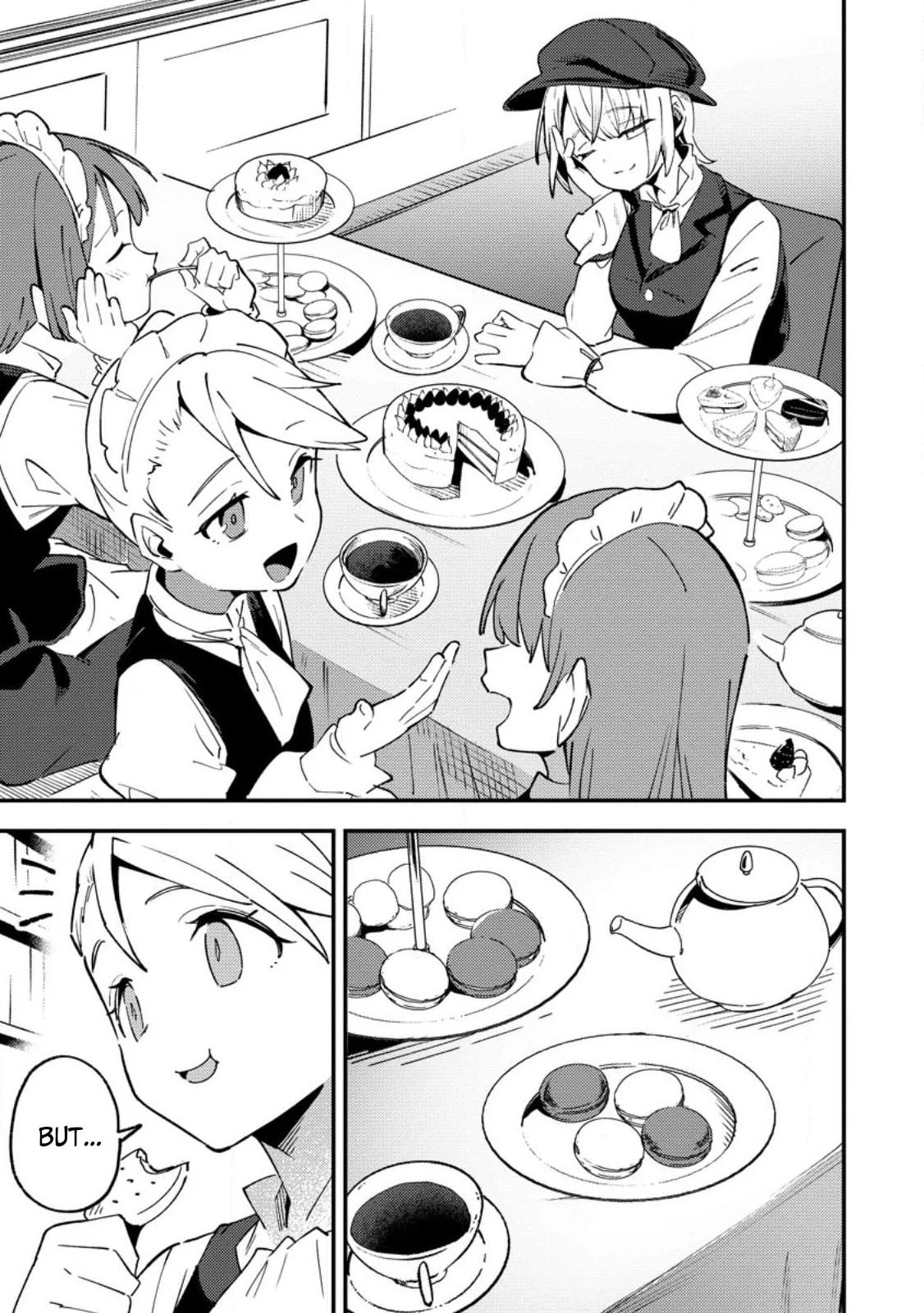Saikyou Kyuutei Shinanyaku no Ossan, Tsuihousareta Hekichi de Musou Suru: Maboroshi to Natta Shuzoku no Bishoujo-tachi wo Sodatete Henkyou wo Kaitaku Chapter 16.1 page 10 - 