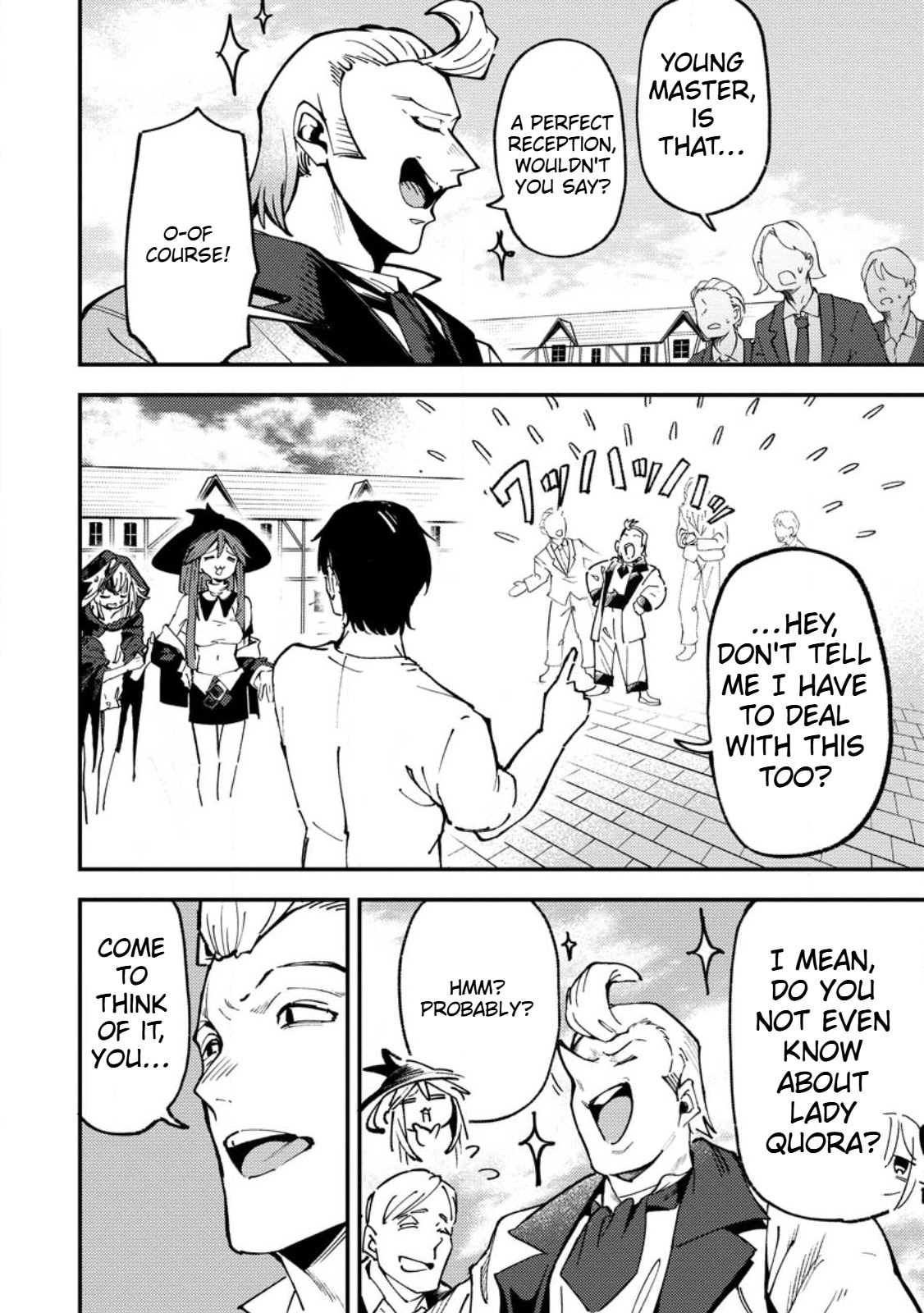 Saikyou Kyuutei Shinanyaku no Ossan, Tsuihousareta Hekichi de Musou Suru: Maboroshi to Natta Shuzoku no Bishoujo-tachi wo Sodatete Henkyou wo Kaitaku Chapter 16 page 27 - 