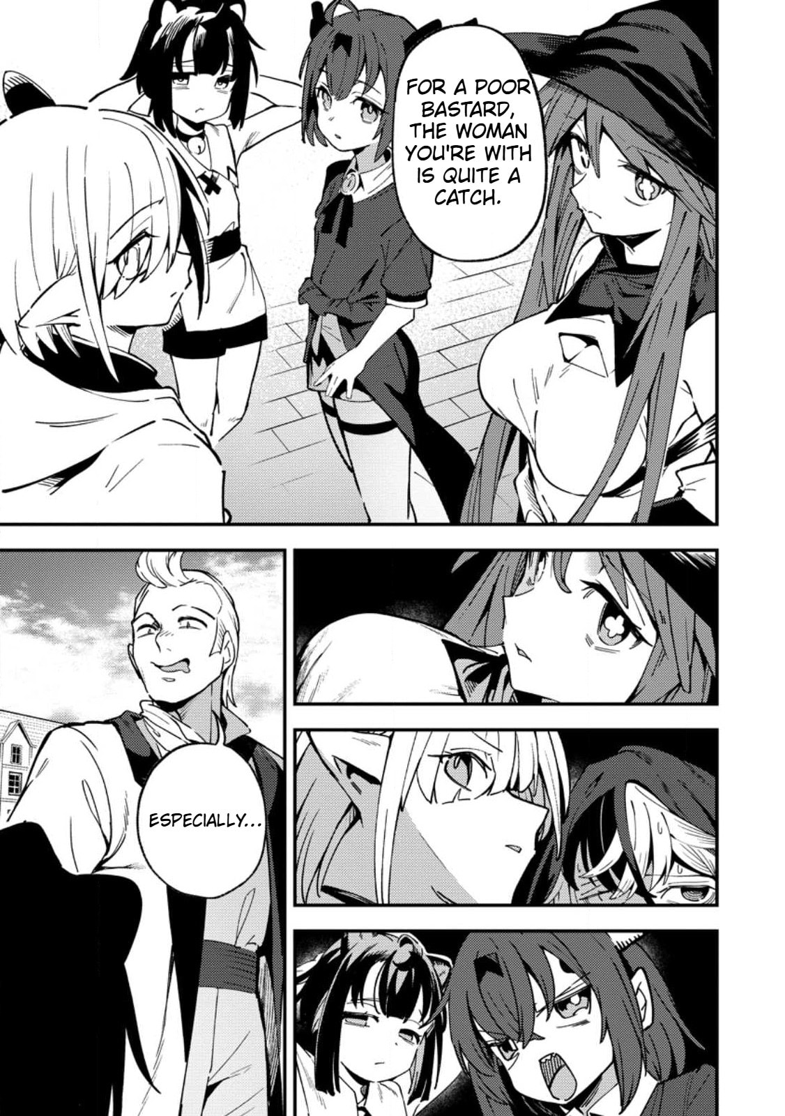 Saikyou Kyuutei Shinanyaku no Ossan, Tsuihousareta Hekichi de Musou Suru: Maboroshi to Natta Shuzoku no Bishoujo-tachi wo Sodatete Henkyou wo Kaitaku Chapter 16 page 28 - 