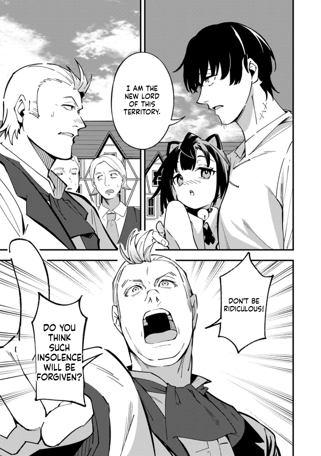 Saikyou Kyuutei Shinanyaku no Ossan, Tsuihousareta Hekichi de Musou Suru: Maboroshi to Natta Shuzoku no Bishoujo-tachi wo Sodatete Henkyou wo Kaitaku Chapter 17 page 2 - 
