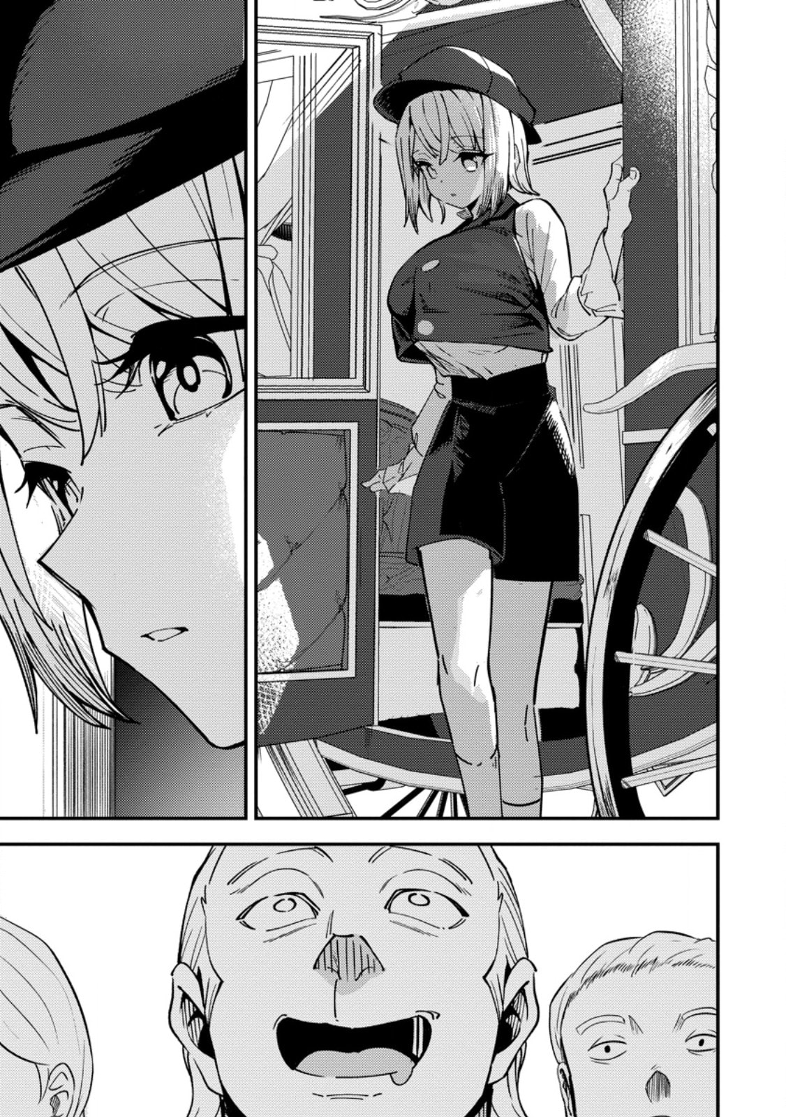 Saikyou Kyuutei Shinanyaku no Ossan, Tsuihousareta Hekichi de Musou Suru: Maboroshi to Natta Shuzoku no Bishoujo-tachi wo Sodatete Henkyou wo Kaitaku Chapter 17 page 12 - 