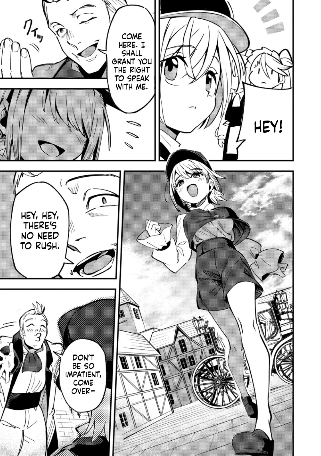 Saikyou Kyuutei Shinanyaku no Ossan, Tsuihousareta Hekichi de Musou Suru: Maboroshi to Natta Shuzoku no Bishoujo-tachi wo Sodatete Henkyou wo Kaitaku Chapter 17 page 14 - 