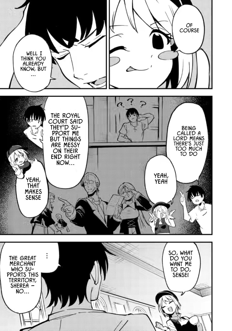 Saikyou Kyuutei Shinanyaku no Ossan, Tsuihousareta Hekichi de Musou Suru: Maboroshi to Natta Shuzoku no Bishoujo-tachi wo Sodatete Henkyou wo Kaitaku Chapter 18 page 28 - 
