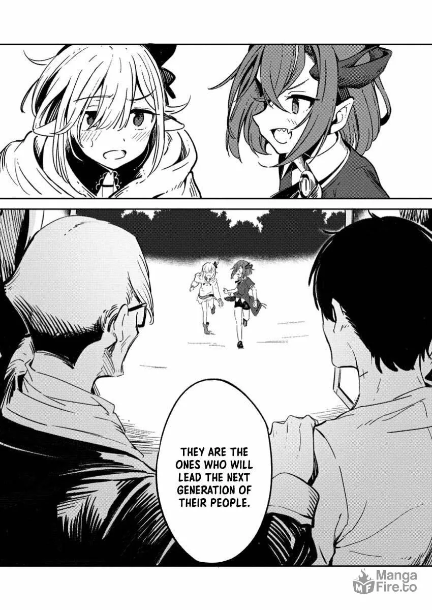 Saikyou Kyuutei Shinanyaku no Ossan, Tsuihousareta Hekichi de Musou Suru: Maboroshi to Natta Shuzoku no Bishoujo-tachi wo Sodatete Henkyou wo Kaitaku Chapter 2.3 page 10 - 