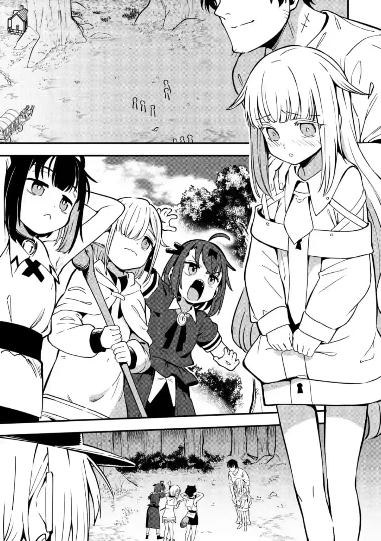 Saikyou Kyuutei Shinanyaku no Ossan, Tsuihousareta Hekichi de Musou Suru: Maboroshi to Natta Shuzoku no Bishoujo-tachi wo Sodatete Henkyou wo Kaitaku Chapter 20 page 2 - 