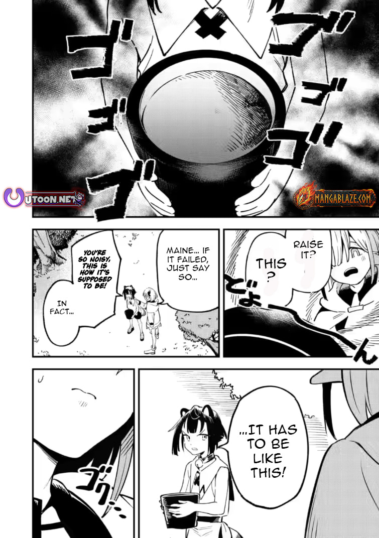 Saikyou Kyuutei Shinanyaku no Ossan, Tsuihousareta Hekichi de Musou Suru: Maboroshi to Natta Shuzoku no Bishoujo-tachi wo Sodatete Henkyou wo Kaitaku Chapter 21.1 page 11 - 