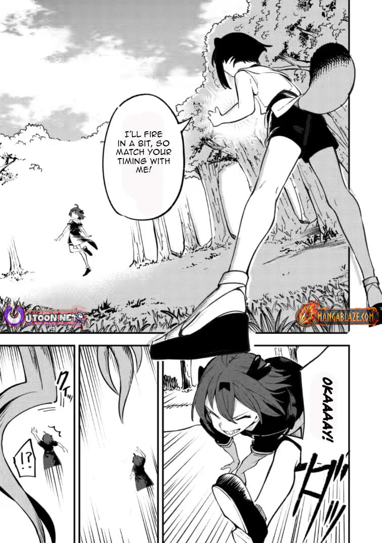 Saikyou Kyuutei Shinanyaku no Ossan, Tsuihousareta Hekichi de Musou Suru: Maboroshi to Natta Shuzoku no Bishoujo-tachi wo Sodatete Henkyou wo Kaitaku Chapter 21.1 page 6 - 