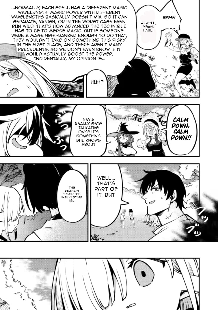 Saikyou Kyuutei Shinanyaku no Ossan, Tsuihousareta Hekichi de Musou Suru: Maboroshi to Natta Shuzoku no Bishoujo-tachi wo Sodatete Henkyou wo Kaitaku Chapter 21.1 page 10 - 
