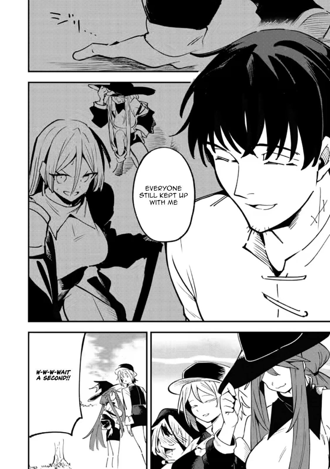 Saikyou Kyuutei Shinanyaku no Ossan, Tsuihousareta Hekichi de Musou Suru: Maboroshi to Natta Shuzoku no Bishoujo-tachi wo Sodatete Henkyou wo Kaitaku Chapter 21.2 page 5 - 