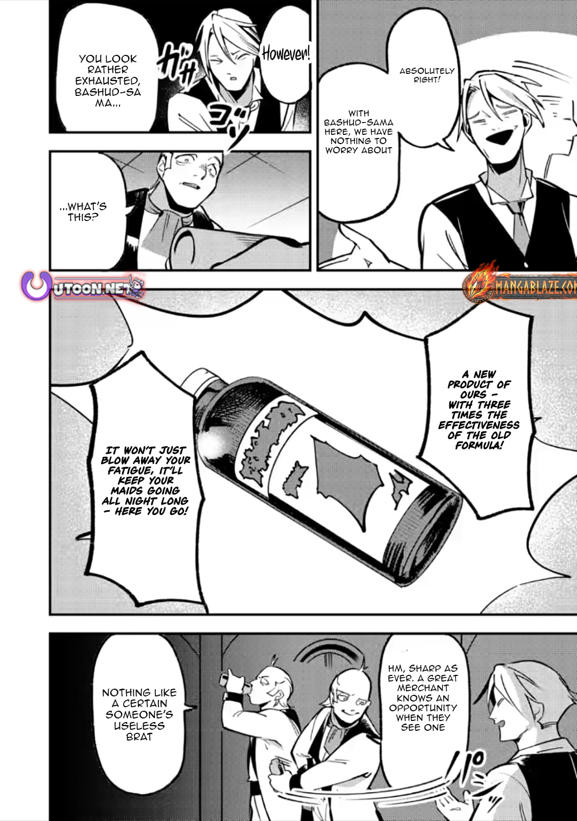 Saikyou Kyuutei Shinanyaku no Ossan, Tsuihousareta Hekichi de Musou Suru: Maboroshi to Natta Shuzoku no Bishoujo-tachi wo Sodatete Henkyou wo Kaitaku Chapter 22.2 page 11 - 