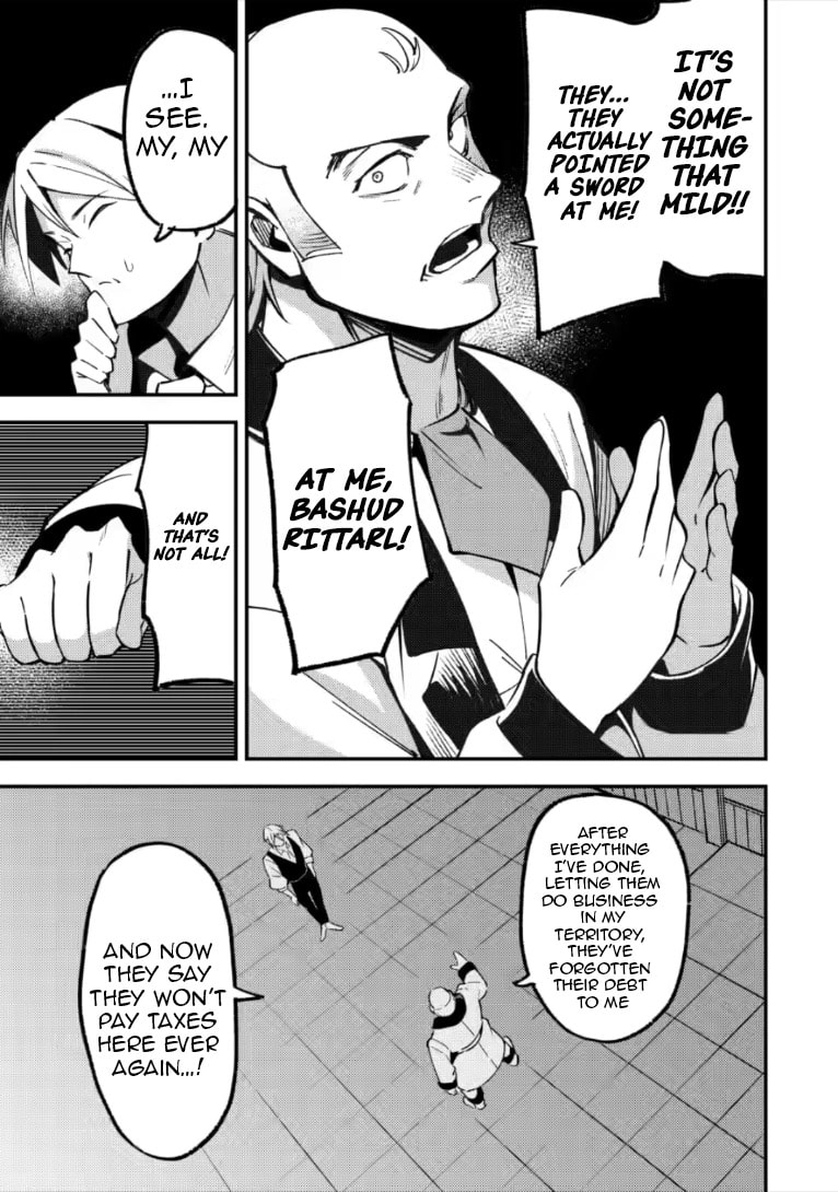 Saikyou Kyuutei Shinanyaku no Ossan, Tsuihousareta Hekichi de Musou Suru: Maboroshi to Natta Shuzoku no Bishoujo-tachi wo Sodatete Henkyou wo Kaitaku Chapter 22.3 page 4 - 