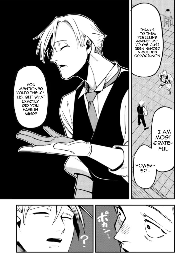 Saikyou Kyuutei Shinanyaku no Ossan, Tsuihousareta Hekichi de Musou Suru: Maboroshi to Natta Shuzoku no Bishoujo-tachi wo Sodatete Henkyou wo Kaitaku Chapter 22.3 page 6 - 