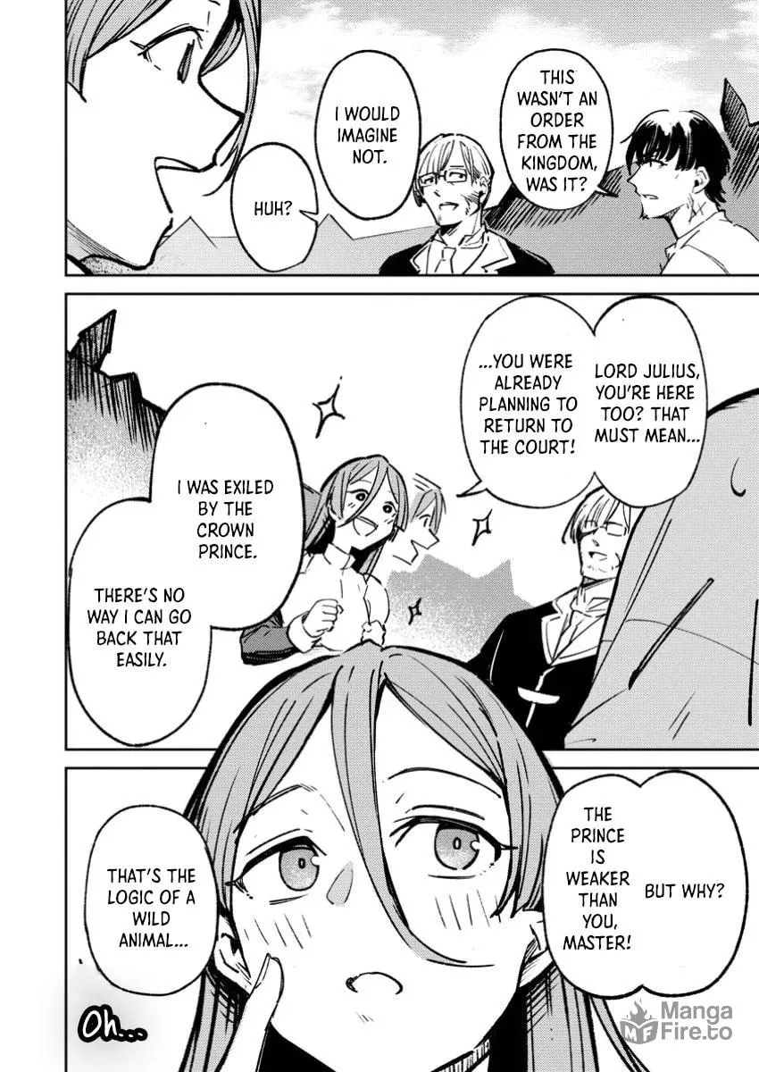 Saikyou Kyuutei Shinanyaku no Ossan, Tsuihousareta Hekichi de Musou Suru: Maboroshi to Natta Shuzoku no Bishoujo-tachi wo Sodatete Henkyou wo Kaitaku Chapter 4.2 page 3 - 