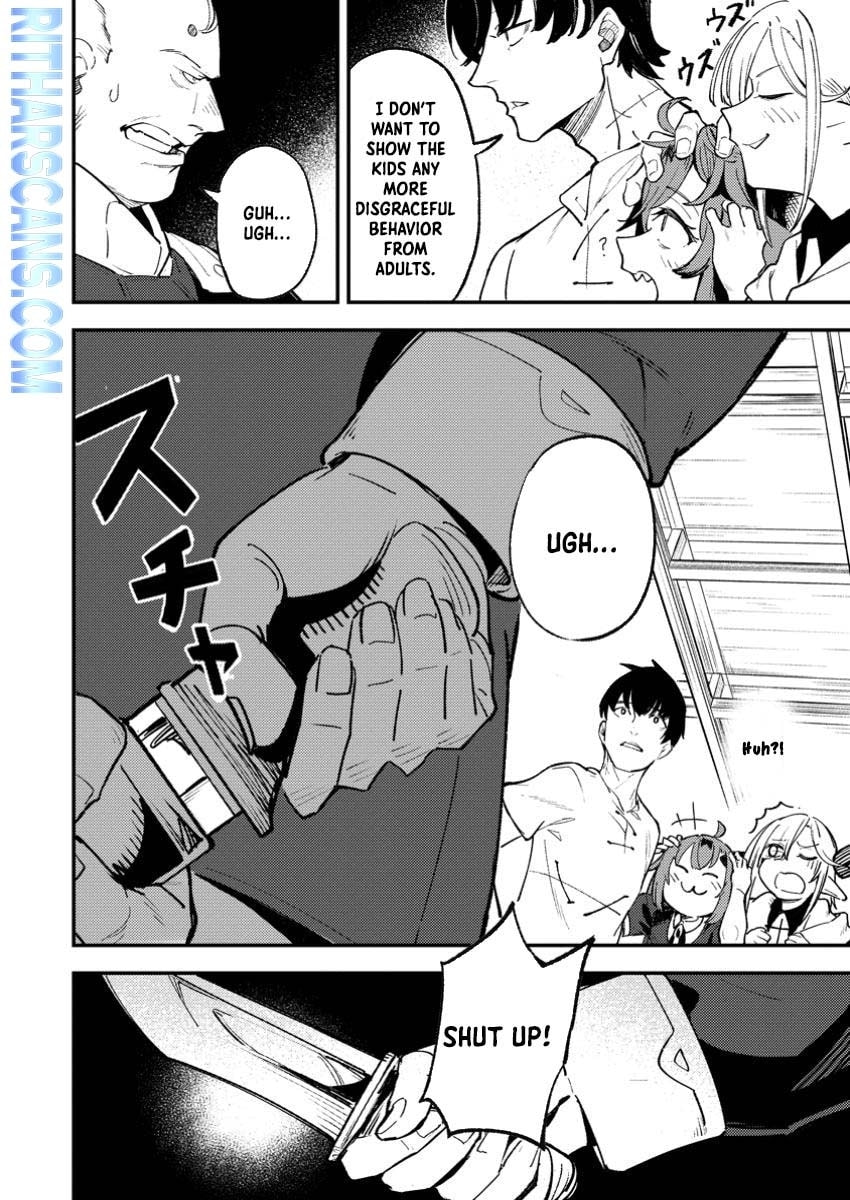 Saikyou Kyuutei Shinanyaku no Ossan, Tsuihousareta Hekichi de Musou Suru: Maboroshi to Natta Shuzoku no Bishoujo-tachi wo Sodatete Henkyou wo Kaitaku Chapter 5.3 page 1 - 