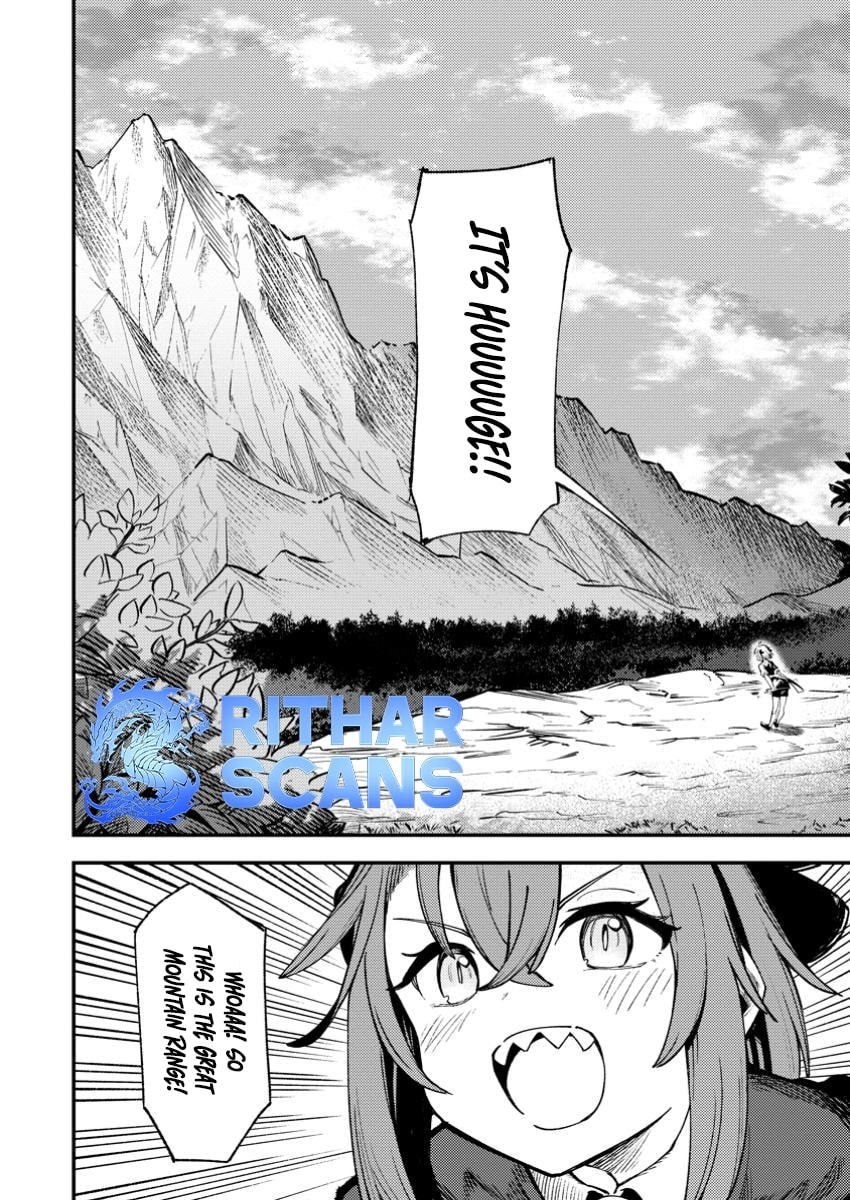 Saikyou Kyuutei Shinanyaku no Ossan, Tsuihousareta Hekichi de Musou Suru: Maboroshi to Natta Shuzoku no Bishoujo-tachi wo Sodatete Henkyou wo Kaitaku Chapter 6.2 page 10 - 