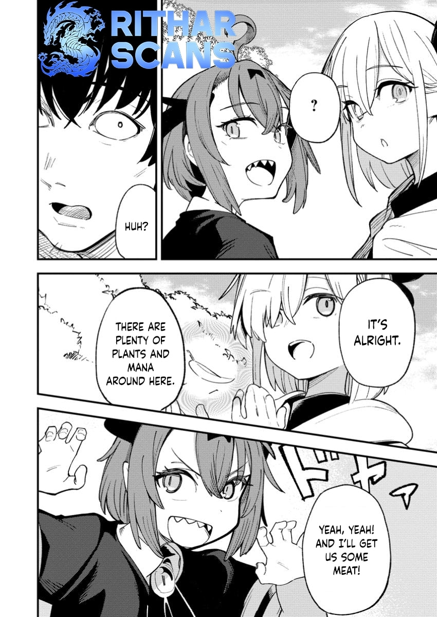 Saikyou Kyuutei Shinanyaku no Ossan, Tsuihousareta Hekichi de Musou Suru: Maboroshi to Natta Shuzoku no Bishoujo-tachi wo Sodatete Henkyou wo Kaitaku Chapter 6.3 page 4 - 