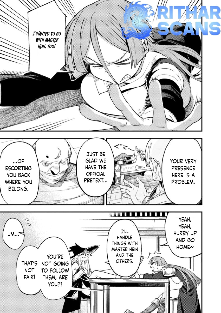 Saikyou Kyuutei Shinanyaku no Ossan, Tsuihousareta Hekichi de Musou Suru: Maboroshi to Natta Shuzoku no Bishoujo-tachi wo Sodatete Henkyou wo Kaitaku Chapter 6.3 page 7 - 