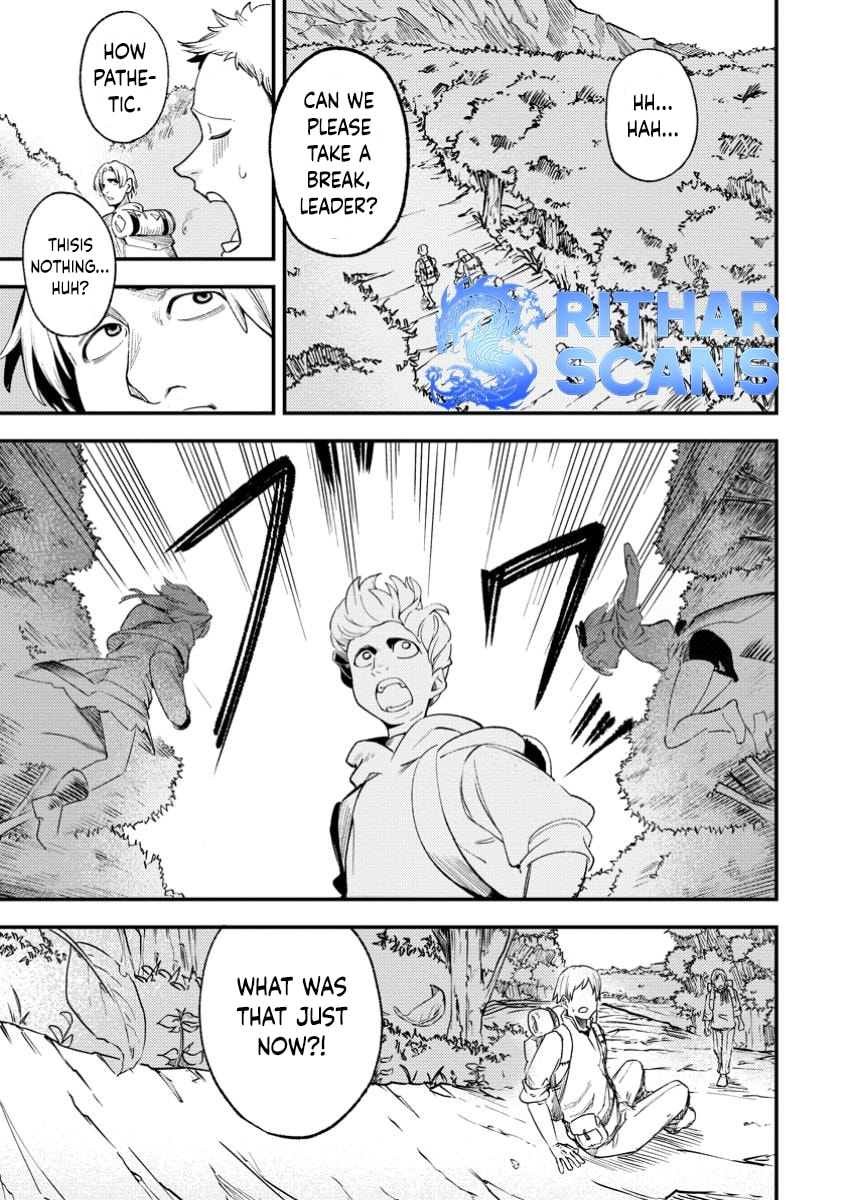 Saikyou Kyuutei Shinanyaku no Ossan, Tsuihousareta Hekichi de Musou Suru: Maboroshi to Natta Shuzoku no Bishoujo-tachi wo Sodatete Henkyou wo Kaitaku Chapter 7.1 page 1 - 