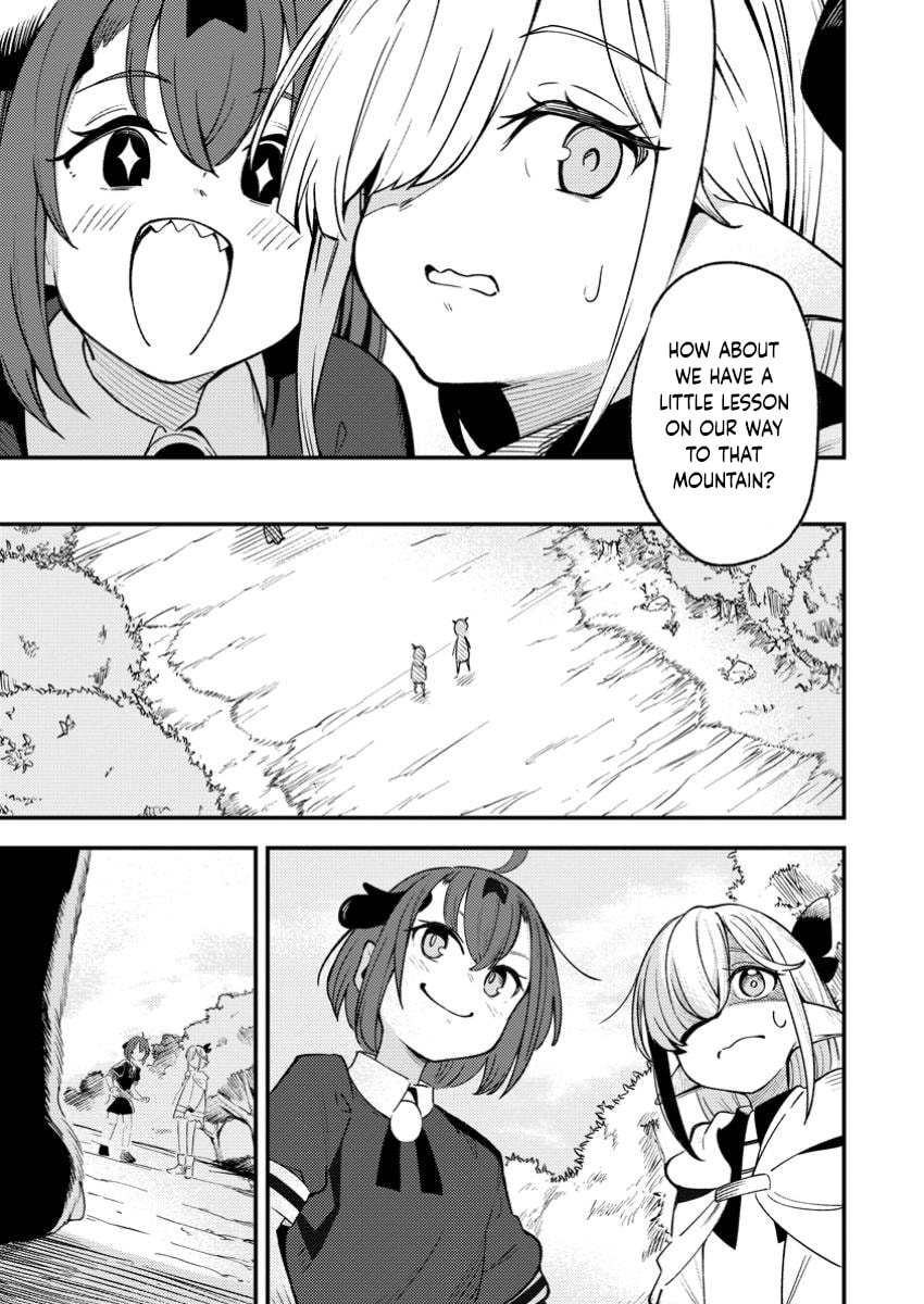 Saikyou Kyuutei Shinanyaku no Ossan, Tsuihousareta Hekichi de Musou Suru: Maboroshi to Natta Shuzoku no Bishoujo-tachi wo Sodatete Henkyou wo Kaitaku Chapter 7.1 page 9 - 