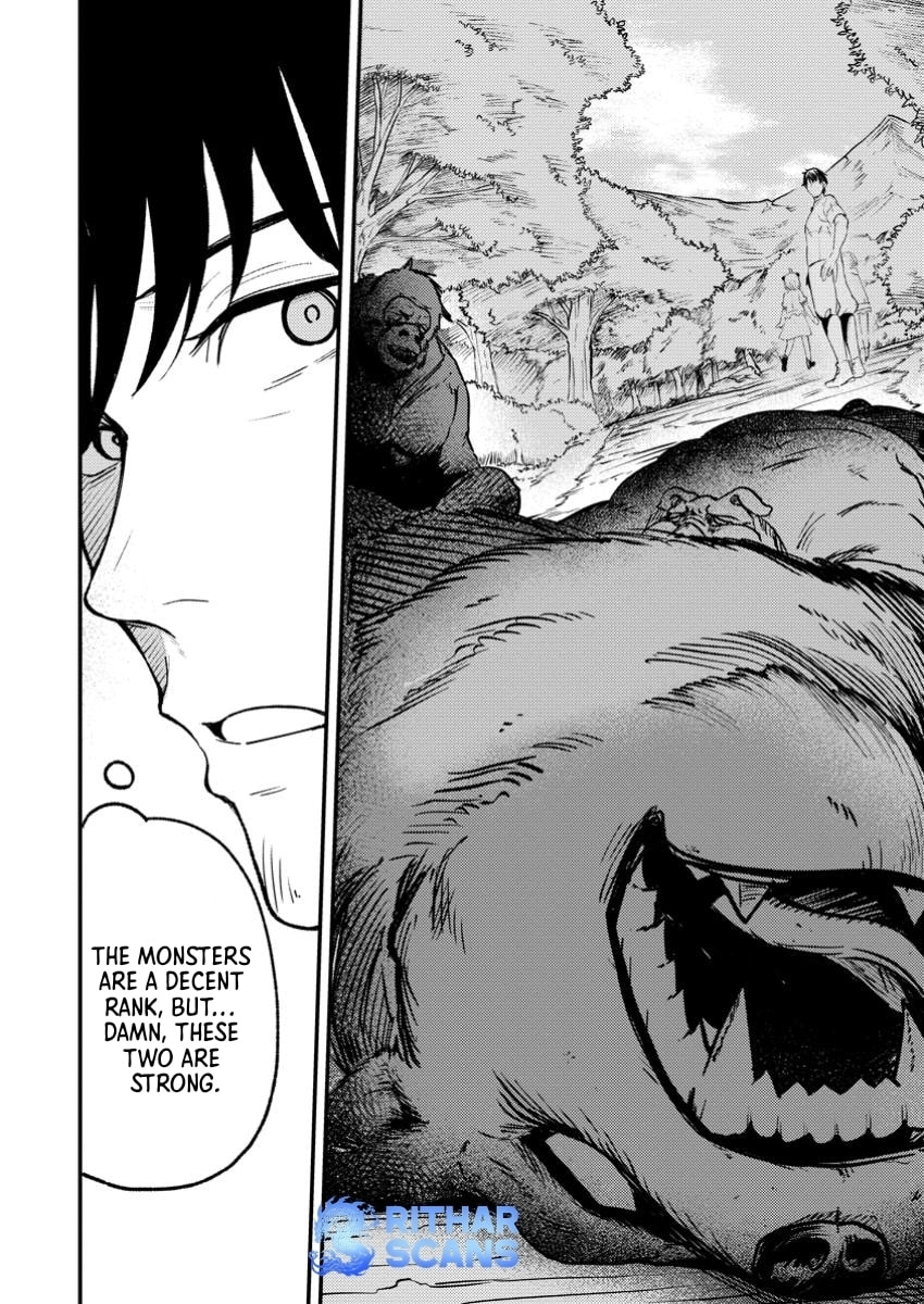 Saikyou Kyuutei Shinanyaku no Ossan, Tsuihousareta Hekichi de Musou Suru: Maboroshi to Natta Shuzoku no Bishoujo-tachi wo Sodatete Henkyou wo Kaitaku Chapter 8.1 page 4 - 