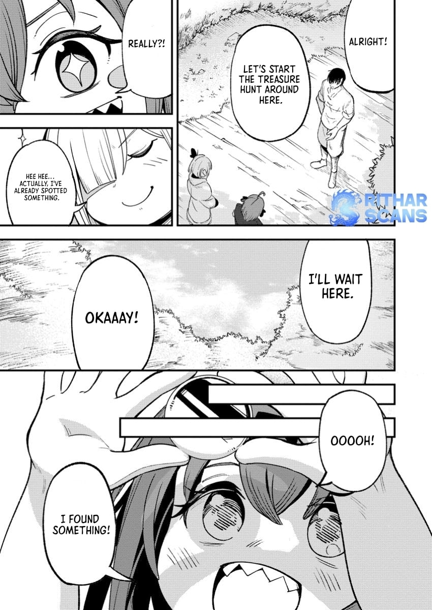 Saikyou Kyuutei Shinanyaku no Ossan, Tsuihousareta Hekichi de Musou Suru: Maboroshi to Natta Shuzoku no Bishoujo-tachi wo Sodatete Henkyou wo Kaitaku Chapter 8.1 page 5 - 