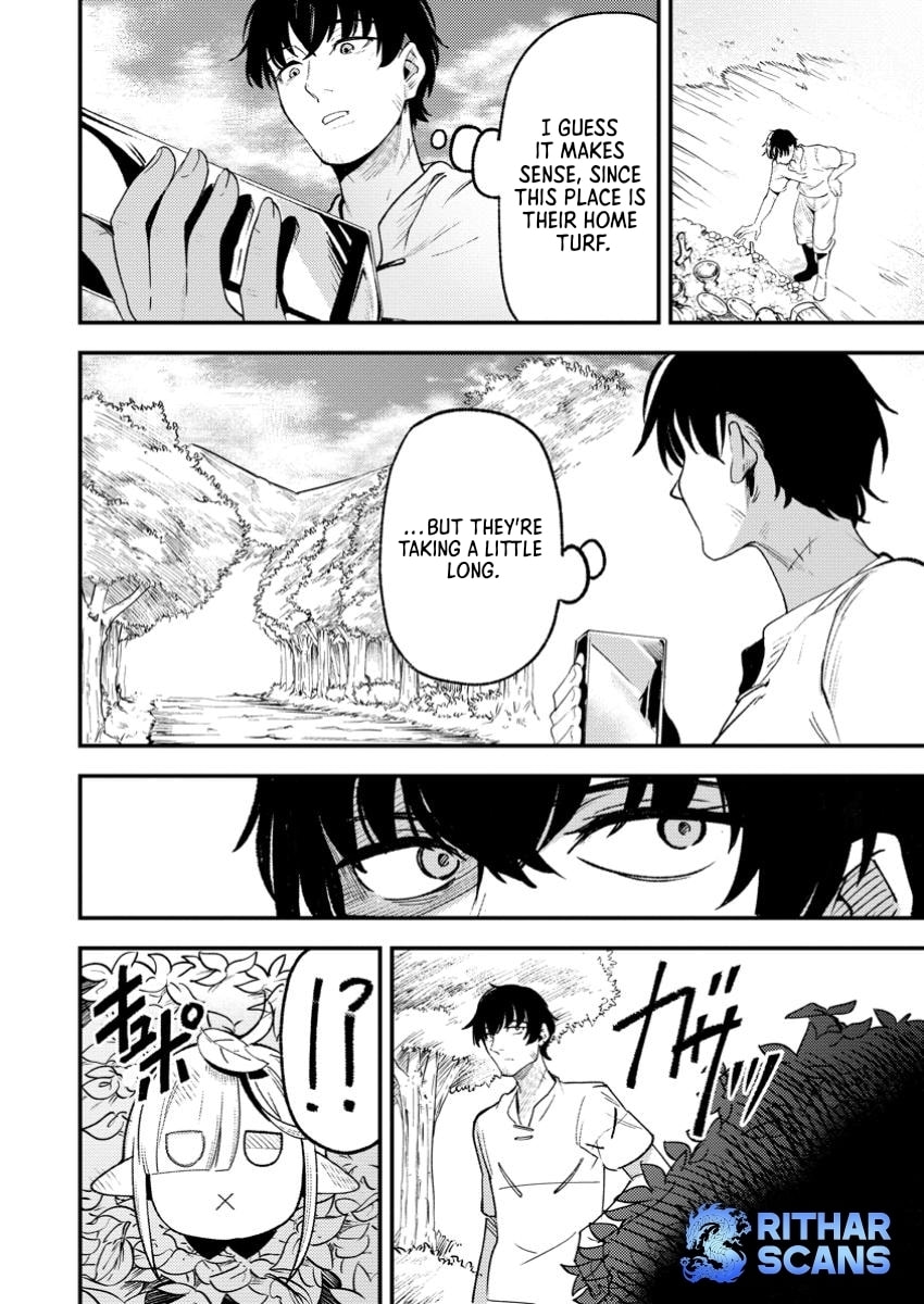 Saikyou Kyuutei Shinanyaku no Ossan, Tsuihousareta Hekichi de Musou Suru: Maboroshi to Natta Shuzoku no Bishoujo-tachi wo Sodatete Henkyou wo Kaitaku Chapter 8.1 page 8 - 