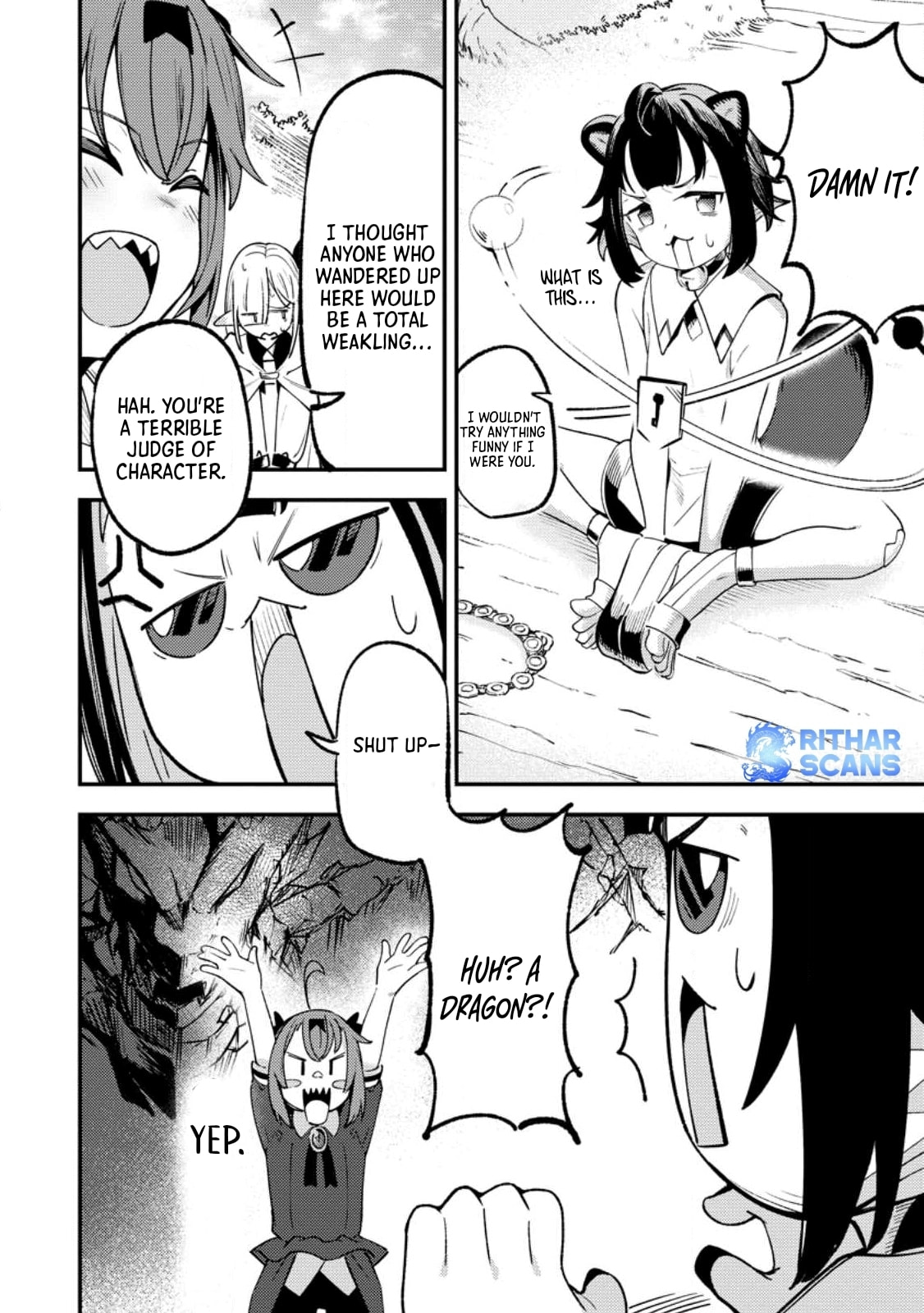 Saikyou Kyuutei Shinanyaku no Ossan, Tsuihousareta Hekichi de Musou Suru: Maboroshi to Natta Shuzoku no Bishoujo-tachi wo Sodatete Henkyou wo Kaitaku Chapter 8.2 page 4 - 