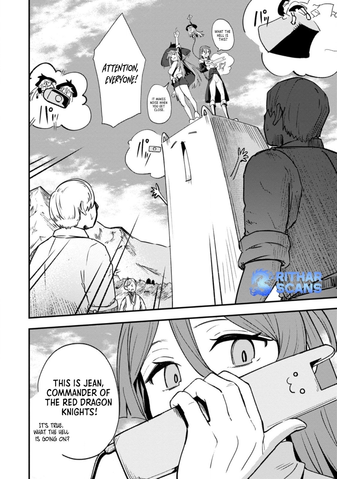 Saikyou Kyuutei Shinanyaku no Ossan, Tsuihousareta Hekichi de Musou Suru: Maboroshi to Natta Shuzoku no Bishoujo-tachi wo Sodatete Henkyou wo Kaitaku Chapter 9.1 page 4 - 