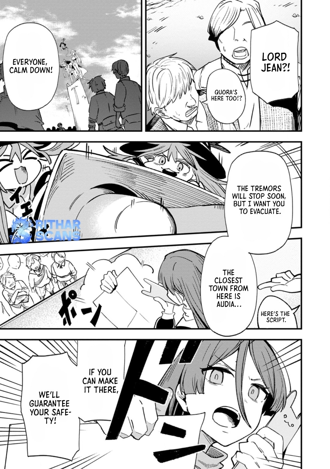 Saikyou Kyuutei Shinanyaku no Ossan, Tsuihousareta Hekichi de Musou Suru: Maboroshi to Natta Shuzoku no Bishoujo-tachi wo Sodatete Henkyou wo Kaitaku Chapter 9.1 page 5 - 