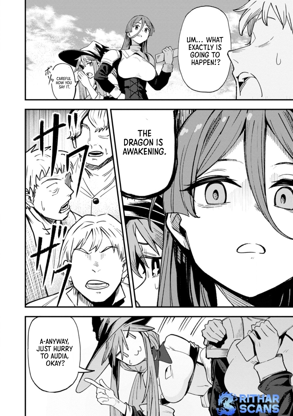 Saikyou Kyuutei Shinanyaku no Ossan, Tsuihousareta Hekichi de Musou Suru: Maboroshi to Natta Shuzoku no Bishoujo-tachi wo Sodatete Henkyou wo Kaitaku Chapter 9.1 page 6 - 