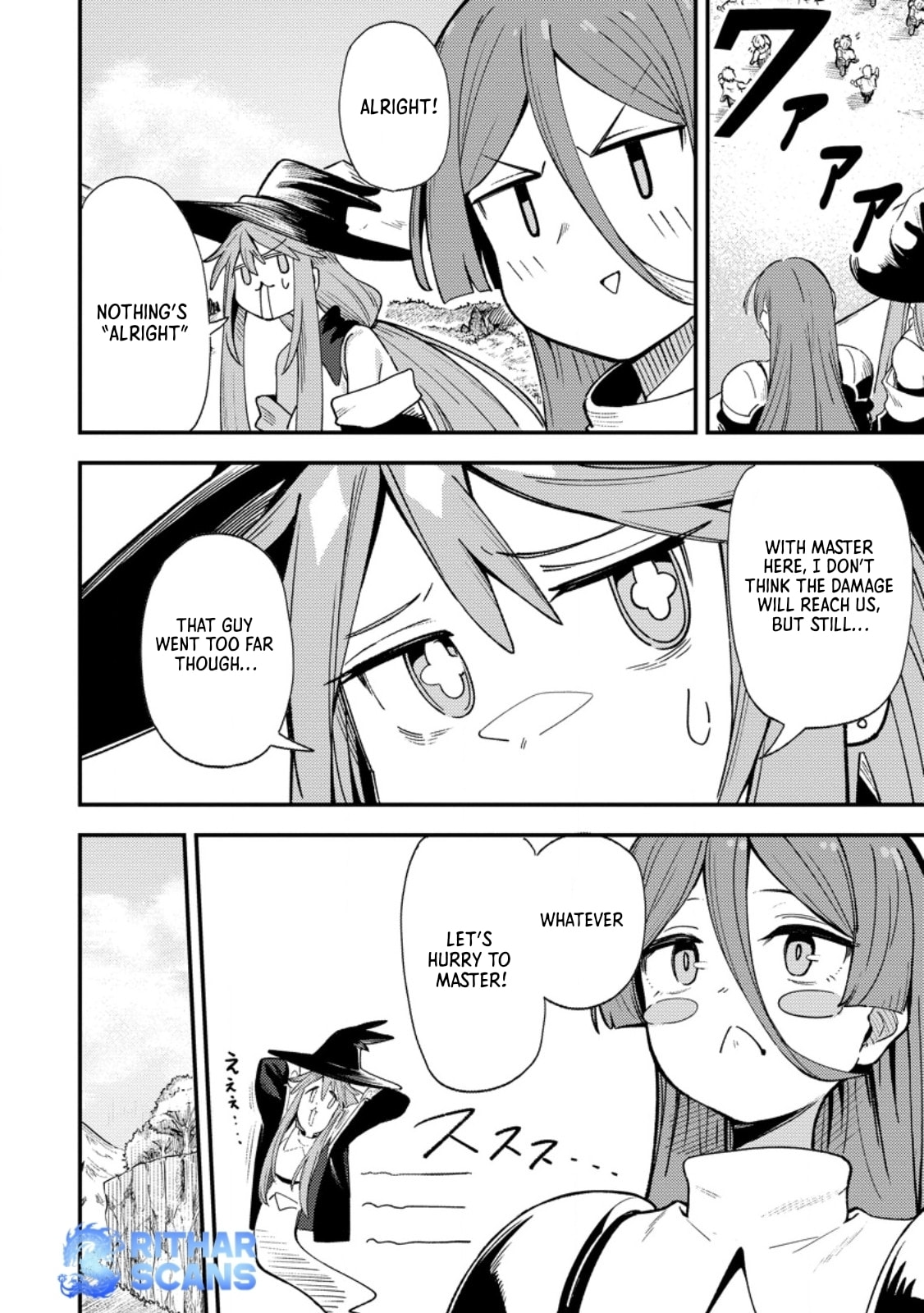 Saikyou Kyuutei Shinanyaku no Ossan, Tsuihousareta Hekichi de Musou Suru: Maboroshi to Natta Shuzoku no Bishoujo-tachi wo Sodatete Henkyou wo Kaitaku Chapter 9.1 page 8 - 