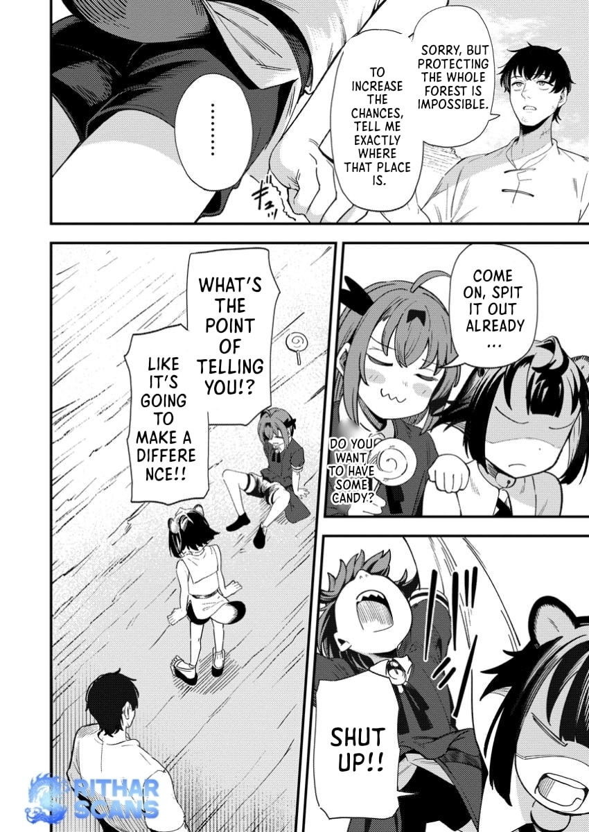 Saikyou Kyuutei Shinanyaku no Ossan, Tsuihousareta Hekichi de Musou Suru: Maboroshi to Natta Shuzoku no Bishoujo-tachi wo Sodatete Henkyou wo Kaitaku Chapter 9.2 page 8 - 
