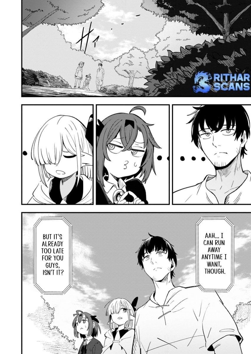 Saikyou Kyuutei Shinanyaku no Ossan, Tsuihousareta Hekichi de Musou Suru: Maboroshi to Natta Shuzoku no Bishoujo-tachi wo Sodatete Henkyou wo Kaitaku Chapter 9.2 page 10 - 