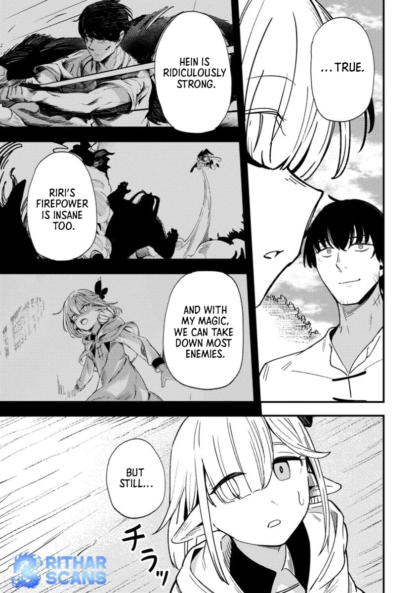 Saikyou Kyuutei Shinanyaku no Ossan, Tsuihousareta Hekichi de Musou Suru: Maboroshi to Natta Shuzoku no Bishoujo-tachi wo Sodatete Henkyou wo Kaitaku Chapter 9.3 page 5 - 