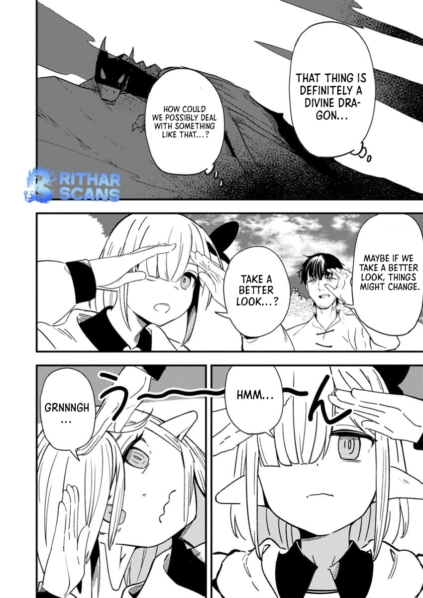 Saikyou Kyuutei Shinanyaku no Ossan, Tsuihousareta Hekichi de Musou Suru: Maboroshi to Natta Shuzoku no Bishoujo-tachi wo Sodatete Henkyou wo Kaitaku Chapter 9.3 page 6 - 