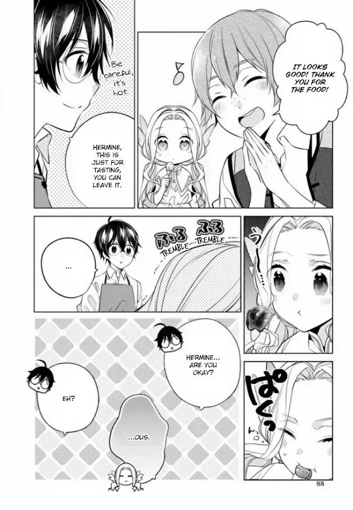 Saikyou no Kanteishi tte Dare no koto? ~Manpuku gohan de Isekai Seikatsu~ Chapter 18.5 page 12 - 
