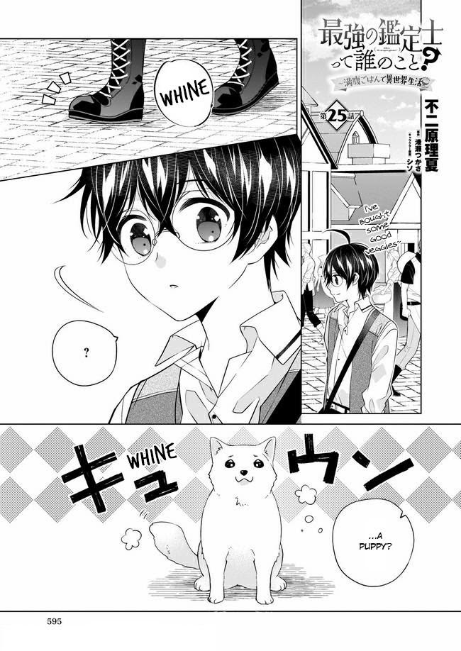 Saikyou no Kanteishi tte Dare no koto? ~Manpuku gohan de Isekai Seikatsu~ Chapter 25 page 2 - 