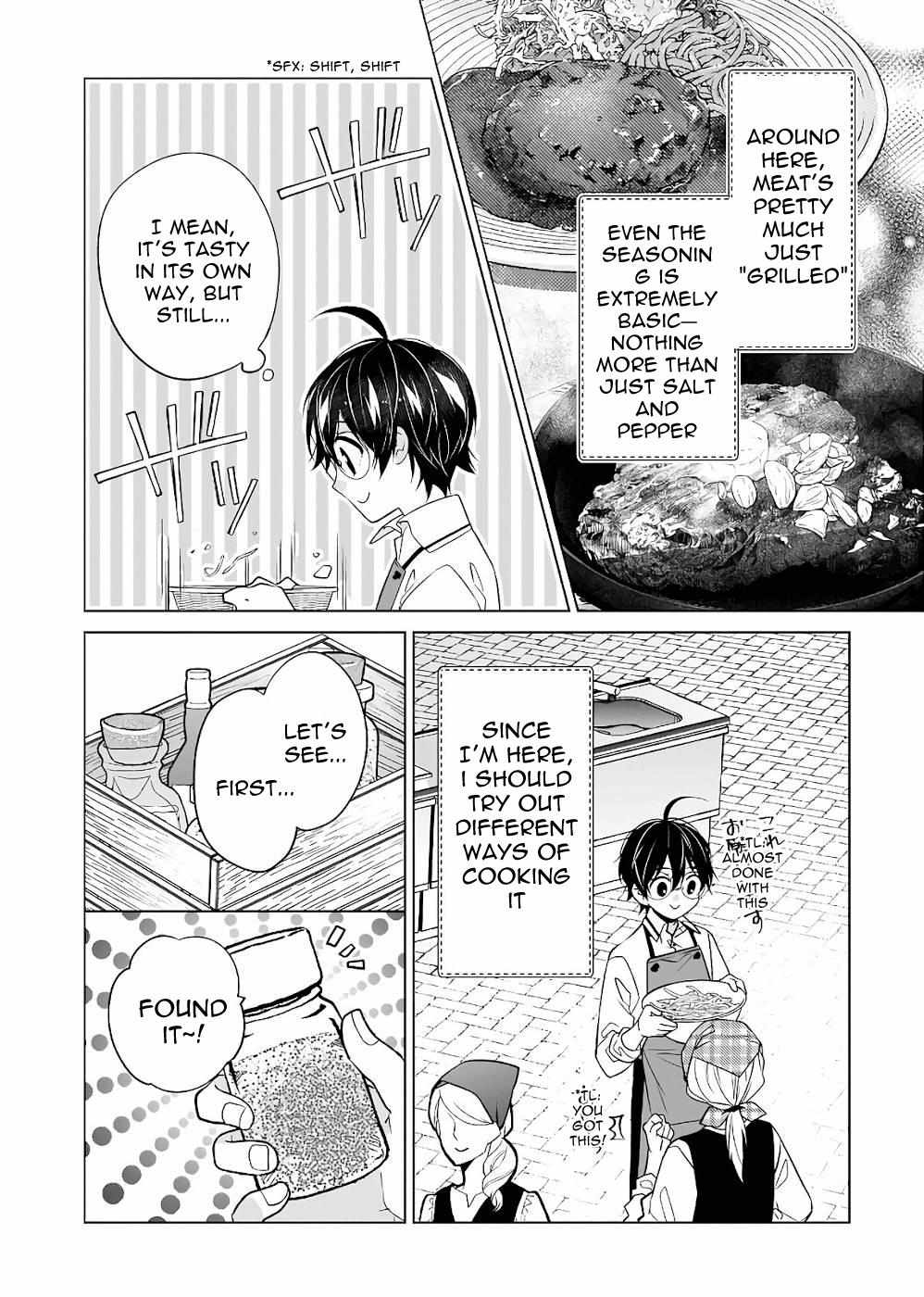 Saikyou no Kanteishi tte Dare no koto? ~Manpuku gohan de Isekai Seikatsu~ Chapter 32 page 6 - 