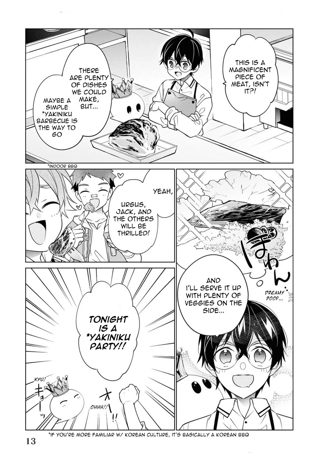 Saikyou no Kanteishi tte Dare no koto? ~Manpuku gohan de Isekai Seikatsu~ Chapter 48 page 15 - 