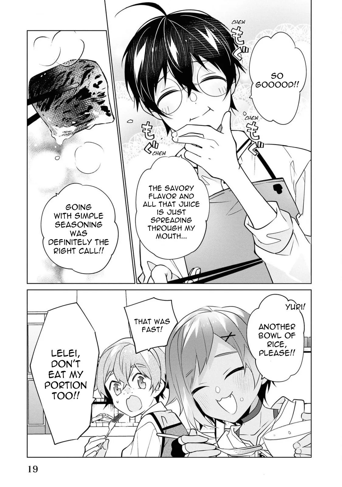 Saikyou no Kanteishi tte Dare no koto? ~Manpuku gohan de Isekai Seikatsu~ Chapter 48 page 21 - 