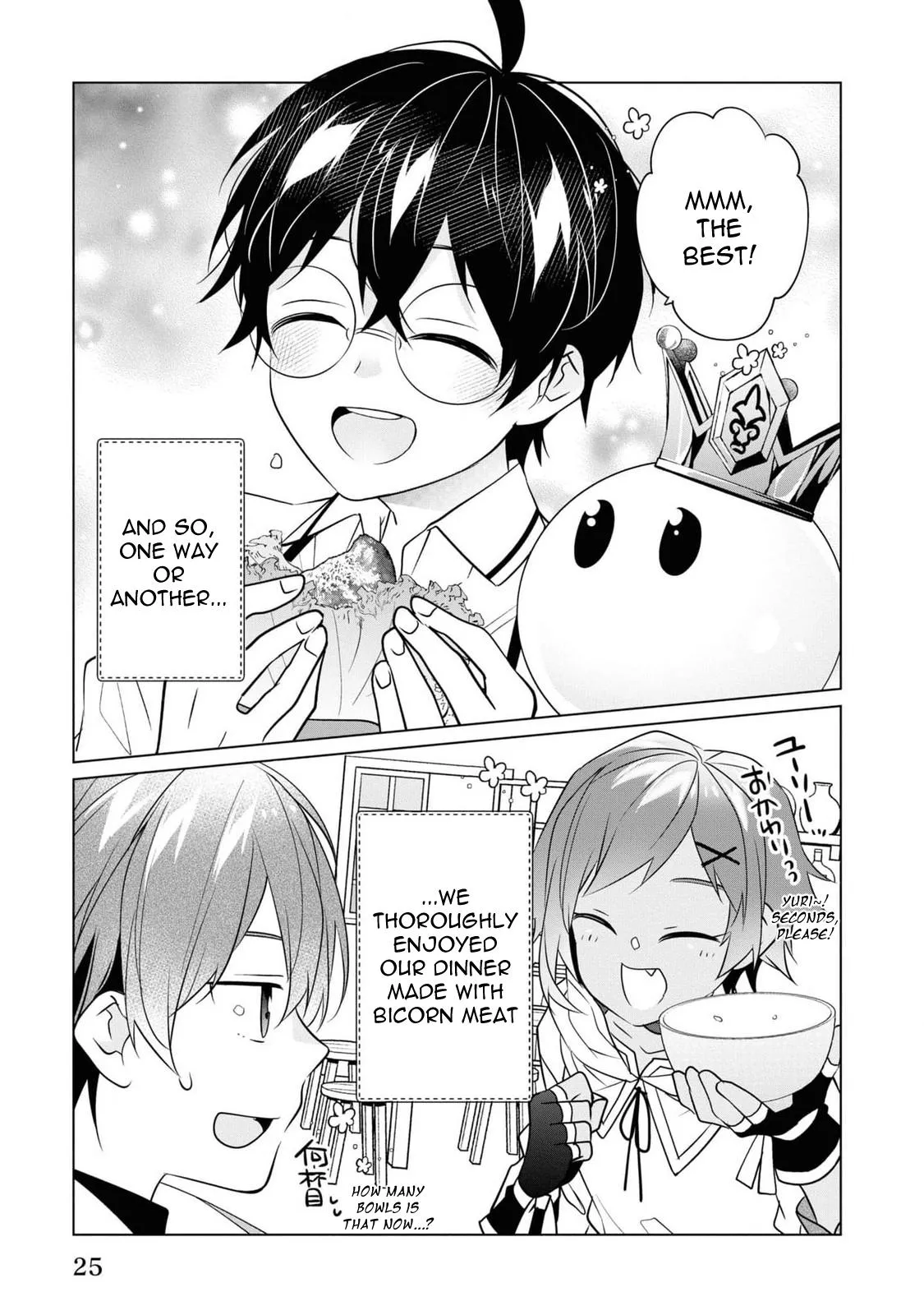 Saikyou no Kanteishi tte Dare no koto? ~Manpuku gohan de Isekai Seikatsu~ Chapter 48 page 27 - 