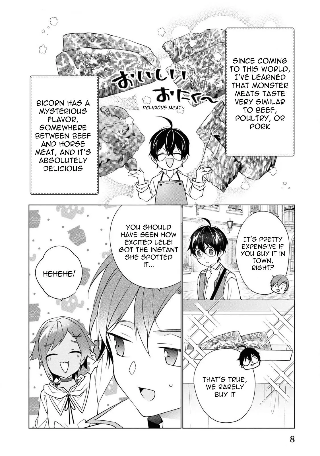 Saikyou no Kanteishi tte Dare no koto? ~Manpuku gohan de Isekai Seikatsu~ Chapter 48 page 10 - 